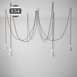 Suspension fils noirs