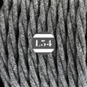 fil électrique torsadé coton