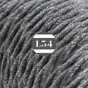 Câble électrique coton gris chiné