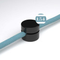 Kit fixation murale noire pour câble