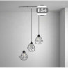 Grand pavillon blanc pour suspension 3 fils