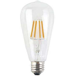 Ampoule Edison filaments ST64 LED 7,5W 2200K 805LM - dimmable