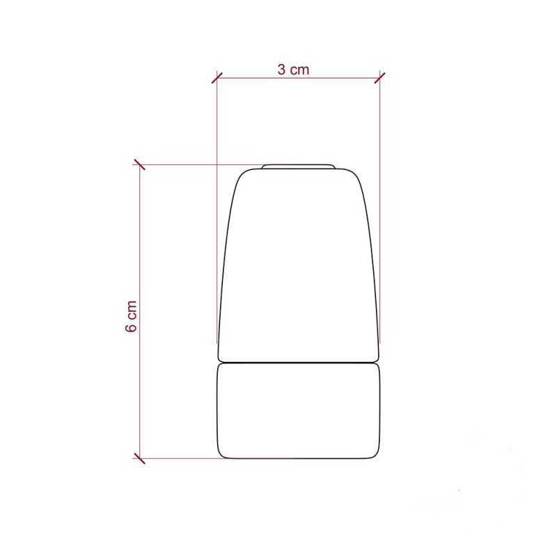 Douille E14 en porcelaine