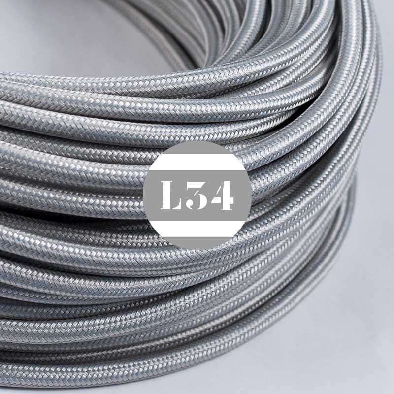 fil électrique tissu argent soie fil électrique tissu argent soie