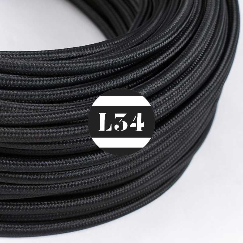fil électrique tissu noir soie fil électrique tissu noir soie