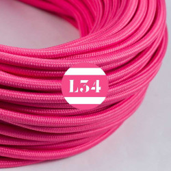 fil électrique tissu fuchsia soie