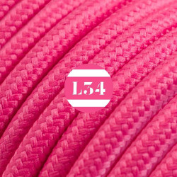fil électrique tissu fuchsia soie