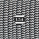 Câble électrique textile ZigZag noir et blanc