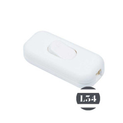 Interrupteur blanc pour lampe - L34